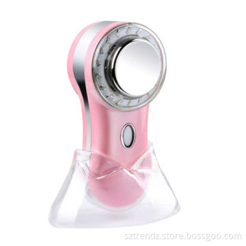 Handheld, mini, multifunctional, electric facial massager